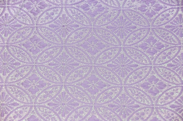 Brocade Pastel Cloisonne Hanabishi Purple / White (Hagoromo Pear 第3張的照片