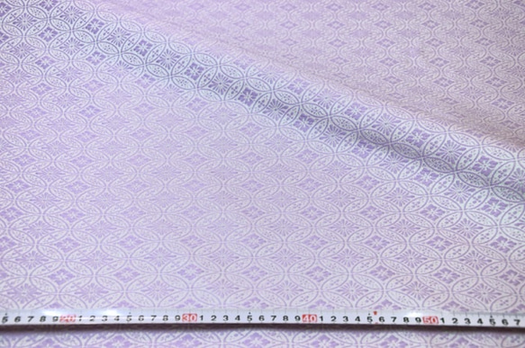 Brocade Pastel Cloisonne Hanabishi Purple / White (Hagoromo Pear 第4張的照片