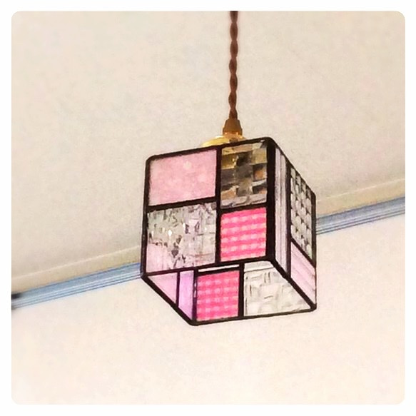 .ポップでキュートなペンダントライト☆彡ピンク(灯具のセット) 2枚目の画像