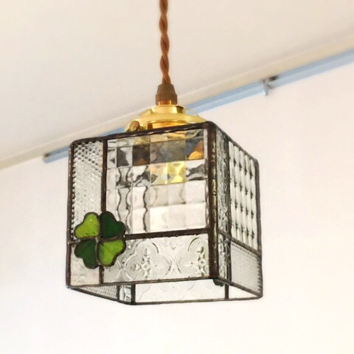 NATIONAL ペンダントライト ヴィンテージ ガラス レトロ モダン 縞模様 NATIONAL ペンダントライト ヴィンテージ ガラス レトロ モダン