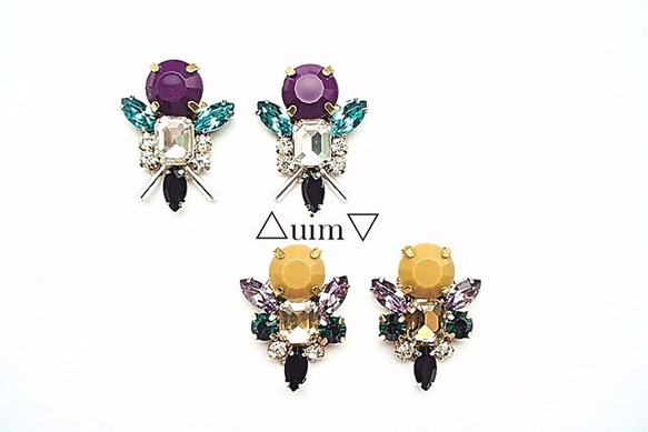 bijou  earring 2枚目の画像