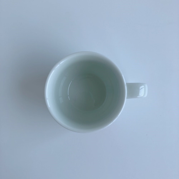 【再販】リスさん　ミニマグカップ（子供用食器） 3枚目の画像