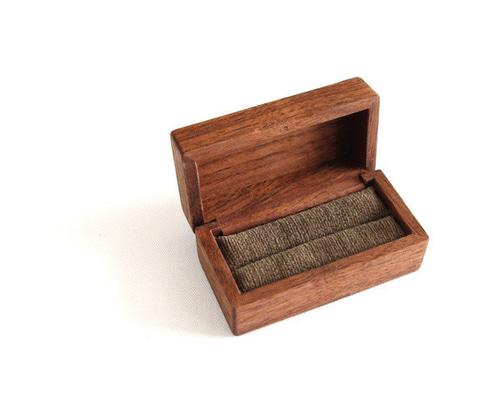木製リングケース 指輪入ツイン　丹野製作所 指輪入 ツイン（リングケース／3種類） | 丹野製作所