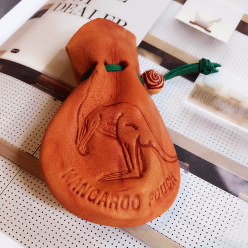 ワラビオーストラリアカンガルーレザーX台湾手作りレザー•レザーコード
