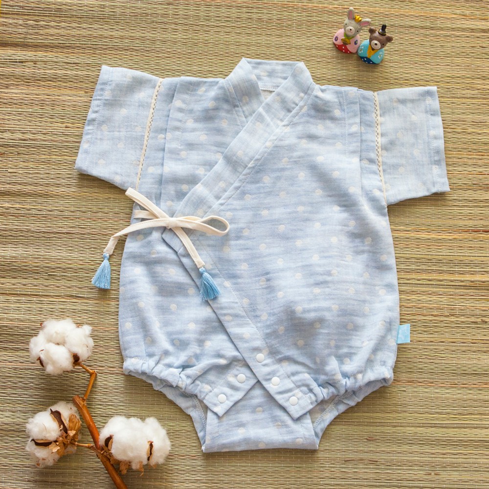 [マイリトルスター]プロフェッショナルハンドメイドスカイブルー綿菓子オーガニックコットンダブルヤーン非常に平らな着物バッグおなら