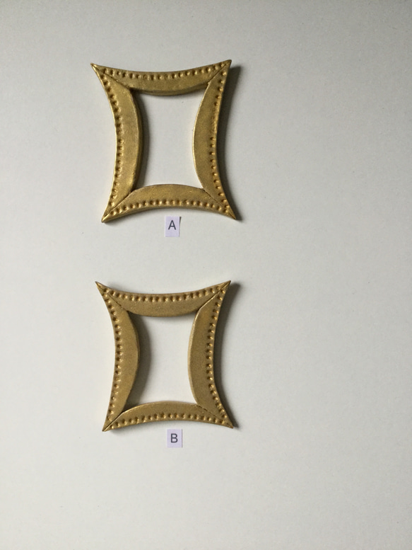 壁掛けオブジェ【額縁】変形四角 中サイズ タペストリー・壁掛け