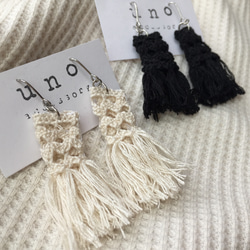 import Spain tassel ピアス・イヤリング 3枚目の画像