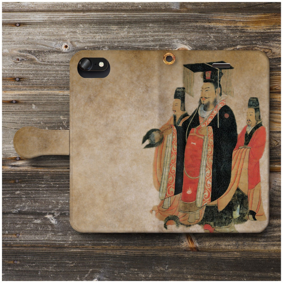 楽天市場]Xiaomi 13T [XIG04] 対応 手帳型 スマホケース 回転タイプ【三國志 孫権 スマホケース】