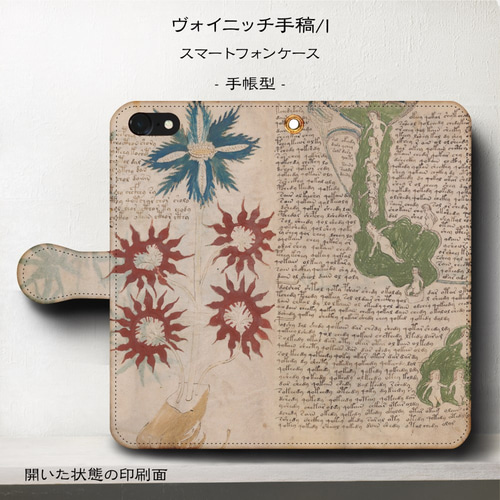 iPhone11/名作絵画『ヴォイニッチ手稿/デザインI』スマホケース