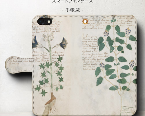 iPhone11/名作絵画『ヴォイニッチ手稿/デザインJ』スマホケース