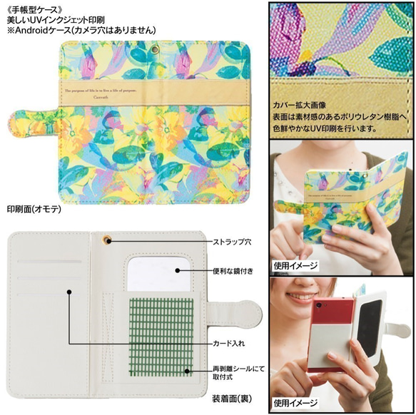 【購入しないでください】スマホケース手帳型/全機種対応/iPhone8/iPhoneⅩ 3枚目の画像