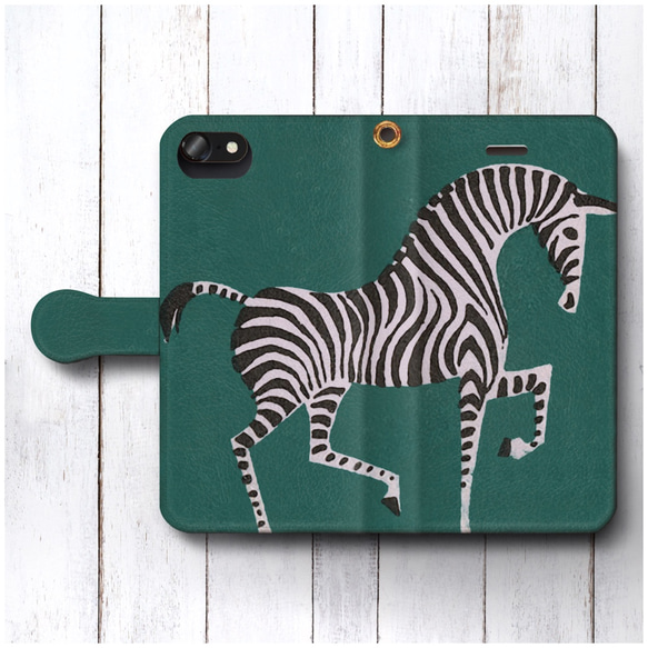 【Harper & Blake】UK発!手帳型スマホケース Zebra/シマウマ 送関込【Harper & Blake】UK発!お洒落スマホケース Zebra/しま馬