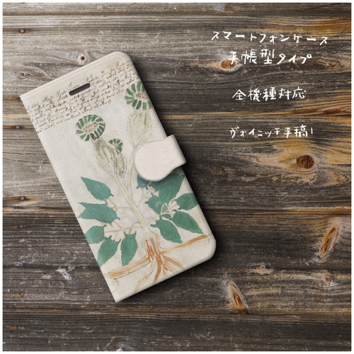 紙製ブックカバー ヴォイニッチ手稿2（モノクロ） ブックカバー
