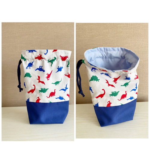 【オーダーメイド】入園入学グッズ　恐竜柄 楽天市場】入園 入学 バッグ5点セット 恐竜柄 オリジナルデザイン 日本