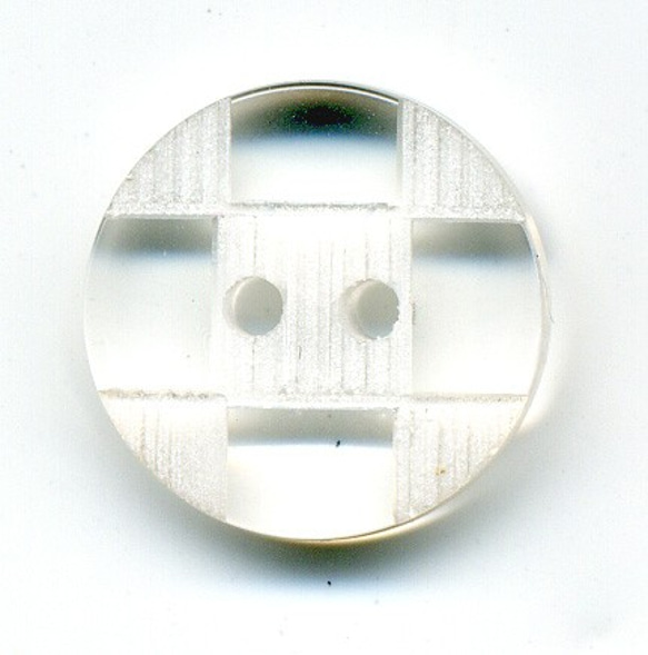 ツートーンボタン（ホワイト）〈４個入り〉 1枚目の画像
