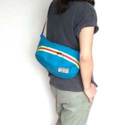 HIP BAG 〖防水〗〖ターコイズブルー〗 2枚目の画像