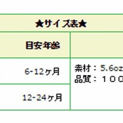 長袖ロンパースへの変更料金 4枚目の画像