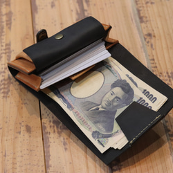 コンパクト財布　CHODOEE ブラック 6枚目の画像