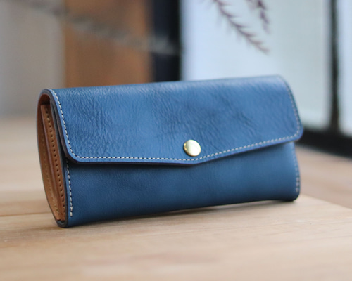 ギャルソン財布　＜ペイズリー・ブルー＞ ギャルソン財布 ＜ペイズリー・ブルー＞ COMME des GARCONS Wallet