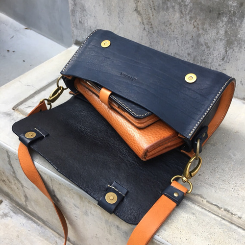 kiihamamaさん♡ ウォレットショルダー パーツ付き横型モバイルウォレットショルダーバッグ（財布