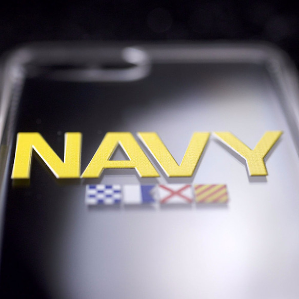 深色iPhone X / iPhone 8 plus 戰艦世界『Navy海軍手機殼』超耐摔浮雕手機殼 I AM I 第4張的照片