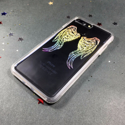 iPhone X / iPhone 8 / 8 plus 系列專用『彩虹天使之翼』超耐摔浮雕手機殼 I AM I 第5張的照片