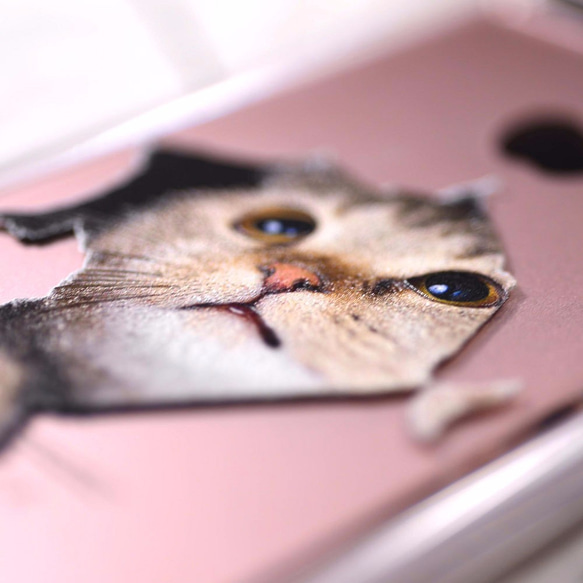 iPhone X / iPhone 8 / 8 plus 系列專用『希望貓咪』超耐摔浮雕手機殼 I AM I 第3張的照片