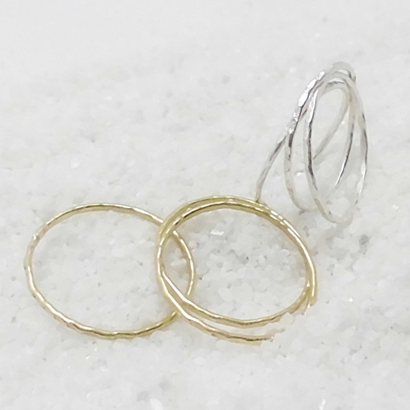 【送料無料】 STR (Stacking Rings) 3枚目の画像