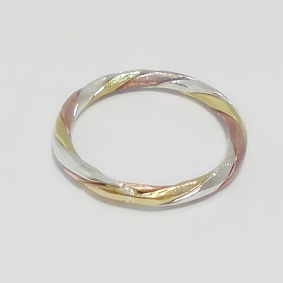 【送料無料！】 Silver Brass Copper Ring 2枚目の画像