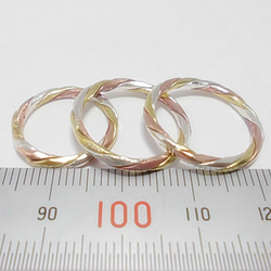 【送料無料！】11号－20号/SBC (Silver Brass Copper Ring) 3枚目の画像