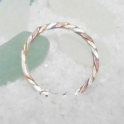 【送料無料！】SSBC (Small Silver Brass Copper Ring) 3枚目の画像