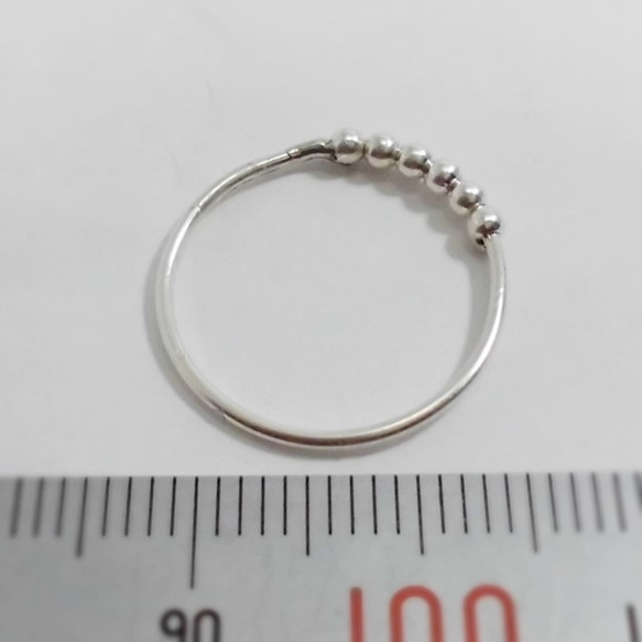 【送料無料！】SBR (Silver Beads Rings) 2枚目の画像