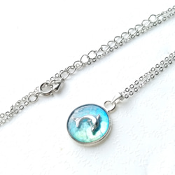 海の精霊 ～ dolphin necklace ネックレス ペンダント 3枚目の画像