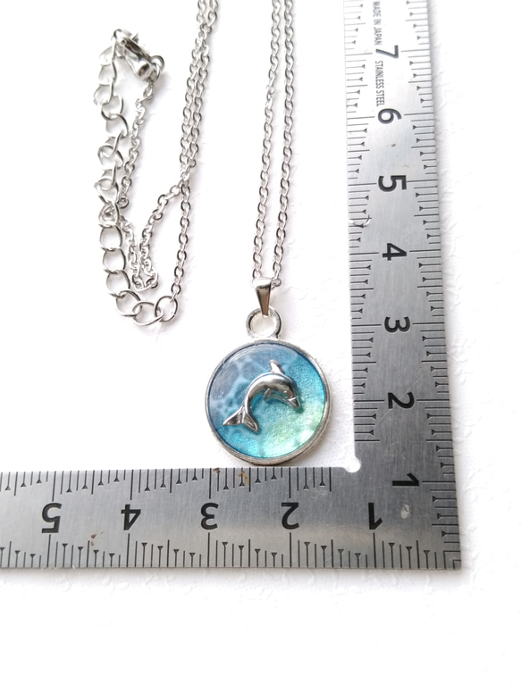 海の精霊 ～ dolphin necklace ネックレス ペンダント 4枚目の画像