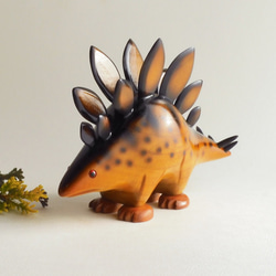 ステゴサウルス（★台付き）  Stegosaurus / Dinosaur 2枚目の画像