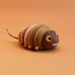 昭和レトロ　芋虫　 陶器　置物 　セット イモムシ その他置物 工房西岡 通販 12603741｜Creema(クリーマ)