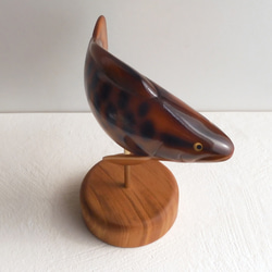 ライギョ  ( 木 魚 snakehead / fish / wood animal figurine ) 5枚目の画像