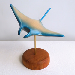 マンタ / wooden manta ray 3枚目の画像