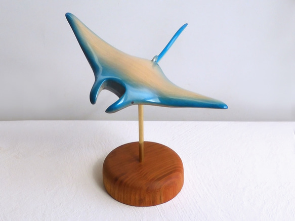 マンタ / wooden manta ray 3枚目の画像
