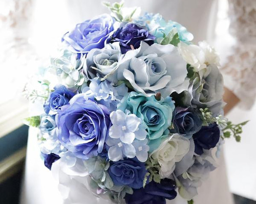 49美しい大輪のバラのブーケ＆ブ―トニア　フォト婚　インテリア 0_e37c06b573b9ef609d4871806c06