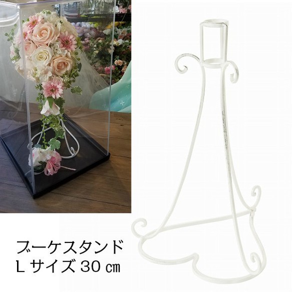 上質オールドローズのキャスケードブーケ&ブトニアセット(造花)　ほんのりパステル　前撮り　海外挙式　224