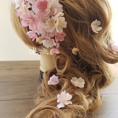 春の誕生花2025」『特集掲載』桜サクラの花簪 前撮り パーティ