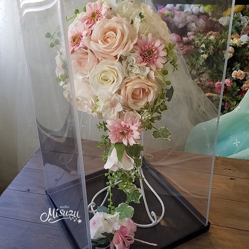 ブーケスタンド【L】 ブーケの保管・ディスプレイ用に 趣味の作品の