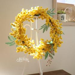 ミモザ リース のおすすめ人気通販｜Creema(クリーマ) 国内最大の