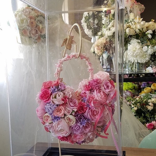 ブーケスタンド40センチ【LL】 キャスケードブーケの保管