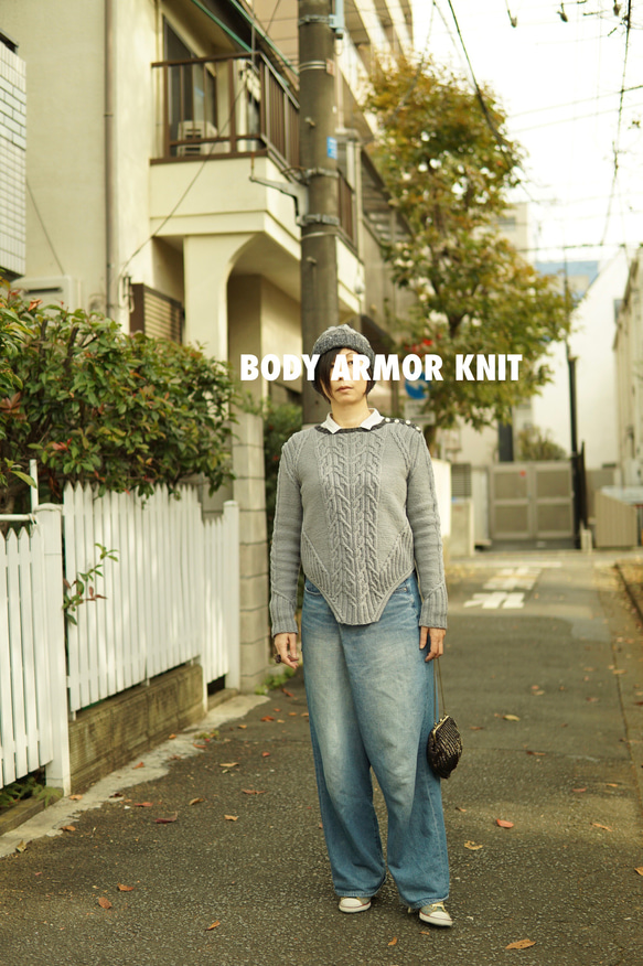 BODY ARMOR KNIT/モノトーン(グレー) 3枚目の画像
