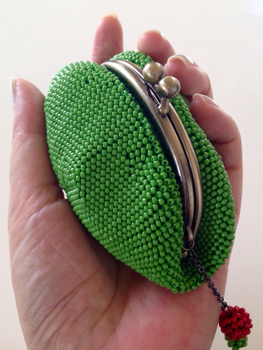 Creema限定福袋 5,000円セット きのこ尽くしビーズがま口&ブレスレット