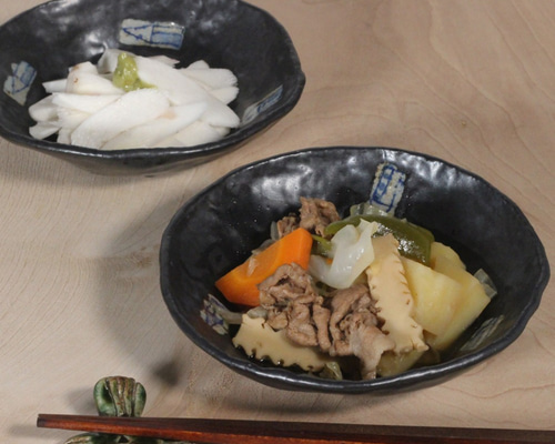 新品　陶器　陶芸作家　煮物鉢10個 400 小鉢 おしゃれ 食器 中鉢 日本製 和風 陶器 煮物鉢 和食器 14