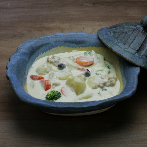 【角青 土鍋】do12 クリスマス すき焼き 湯豆腐 シチュー グラタン おしゃれ 素敵 かわいい 美味しい 2枚目の画像