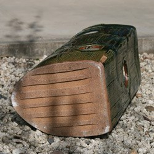 傘立て陶器 置物 陶器 長靴オブジェ 【公式通販】